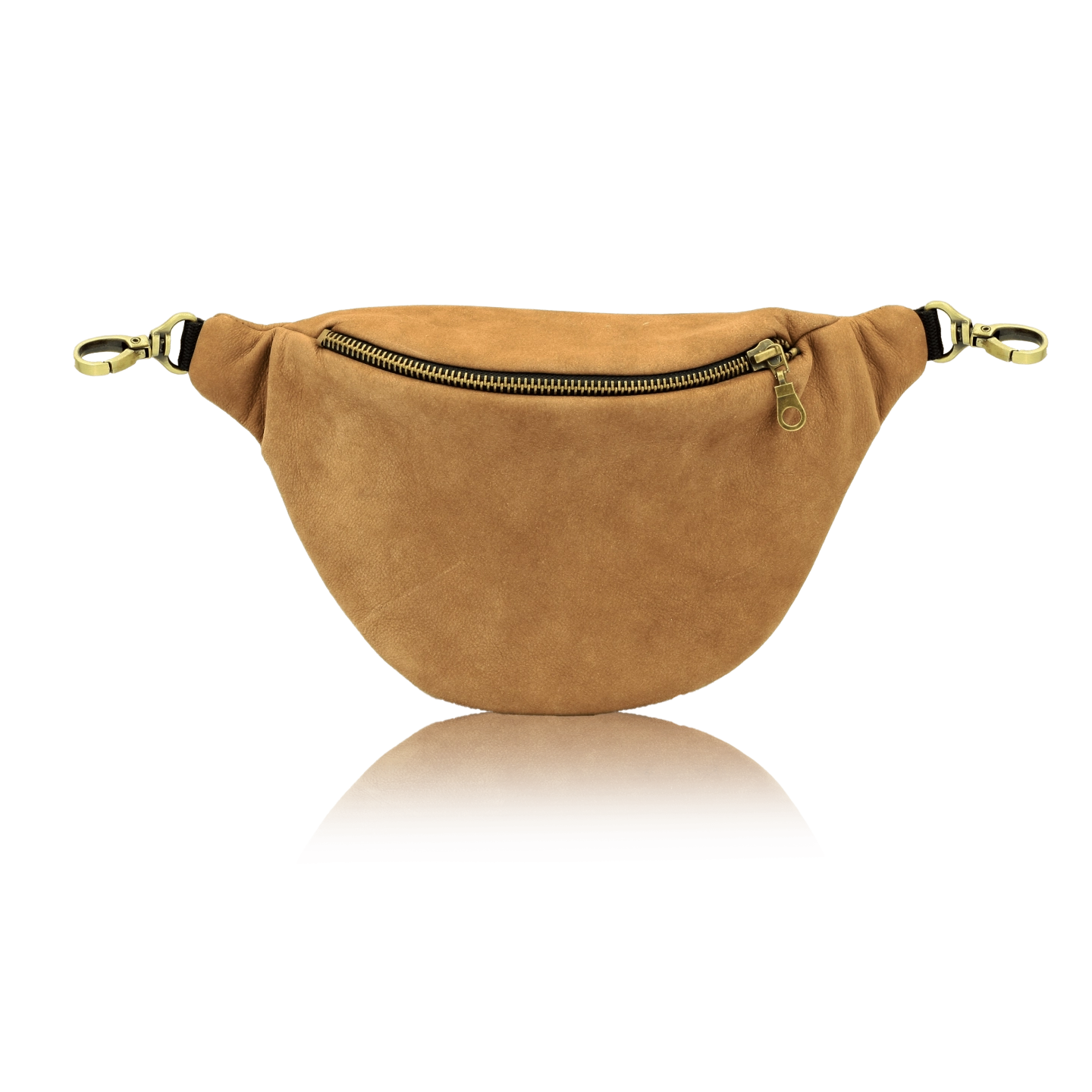 leather nubk brown