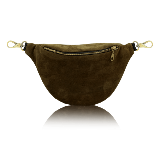 leather suede khaki