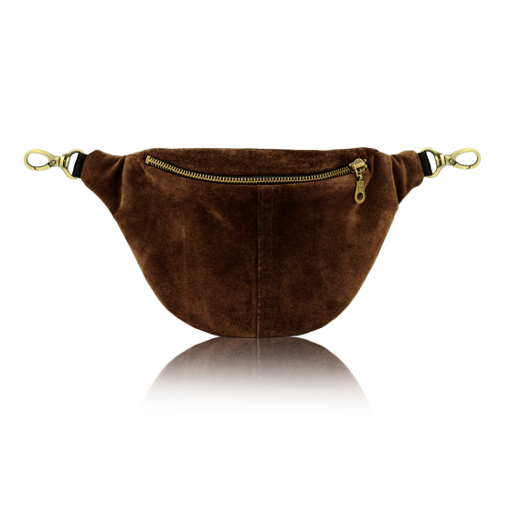 rec leather suede brown