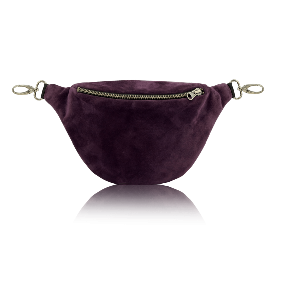 rec leather sede plum