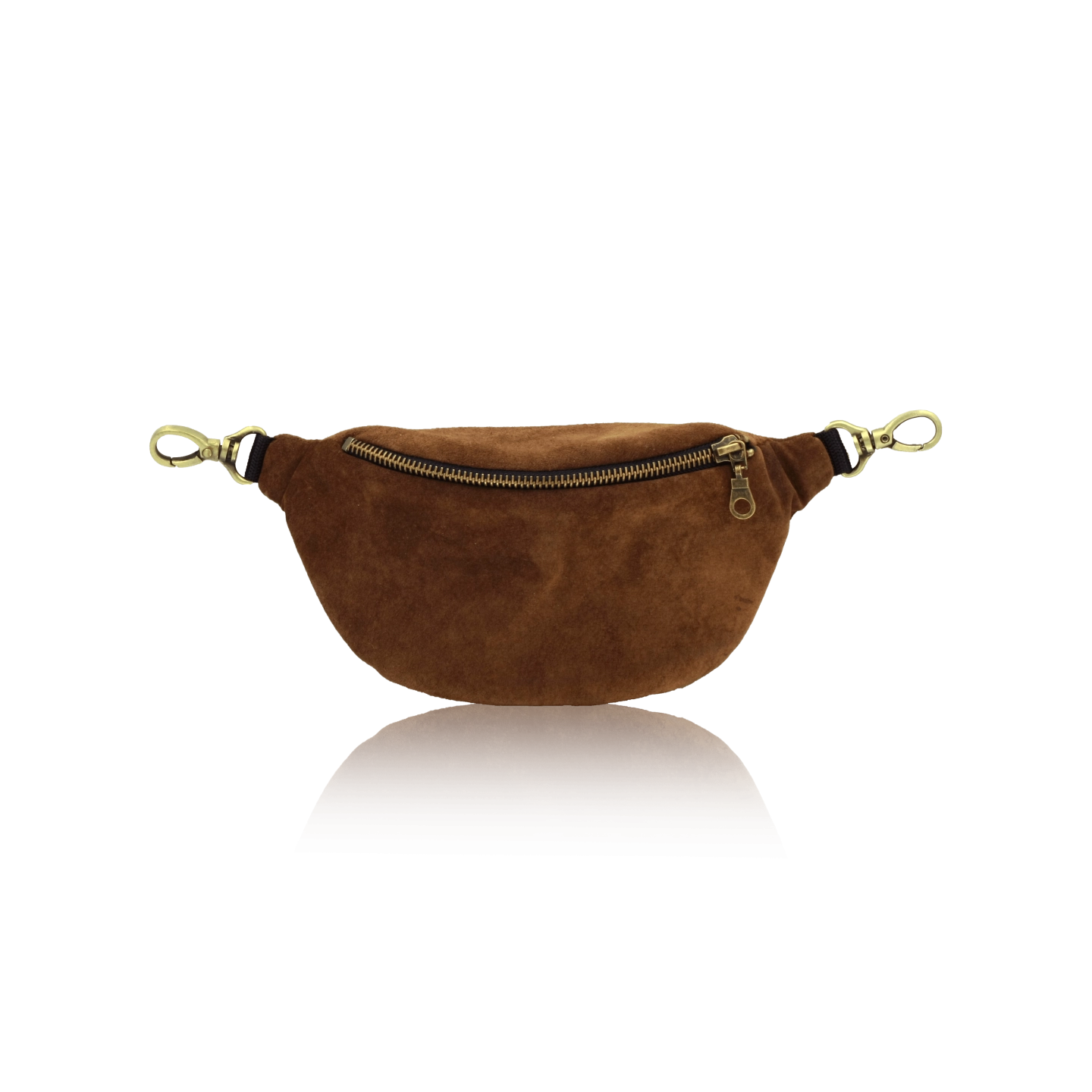 mini suede brown