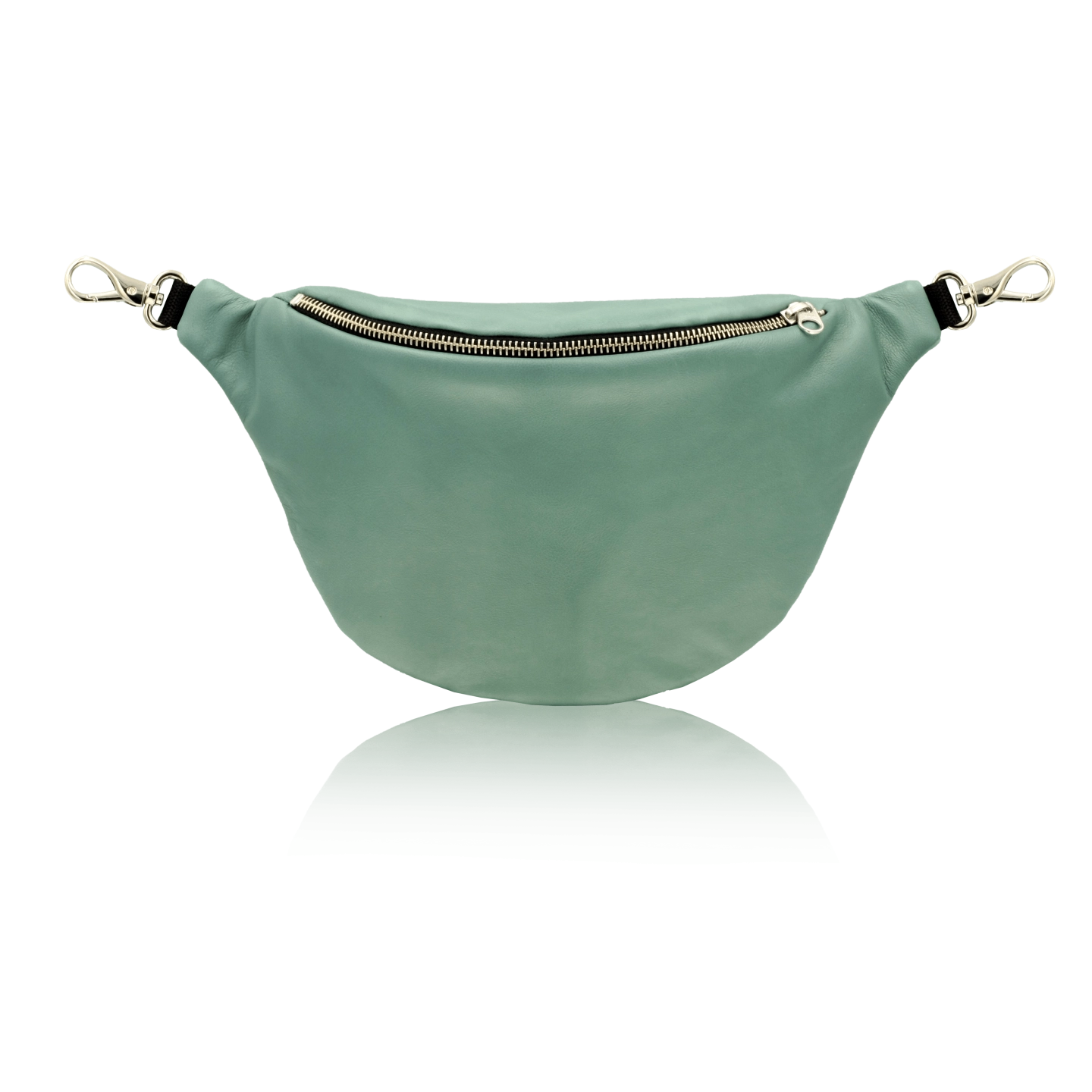 leather sage green