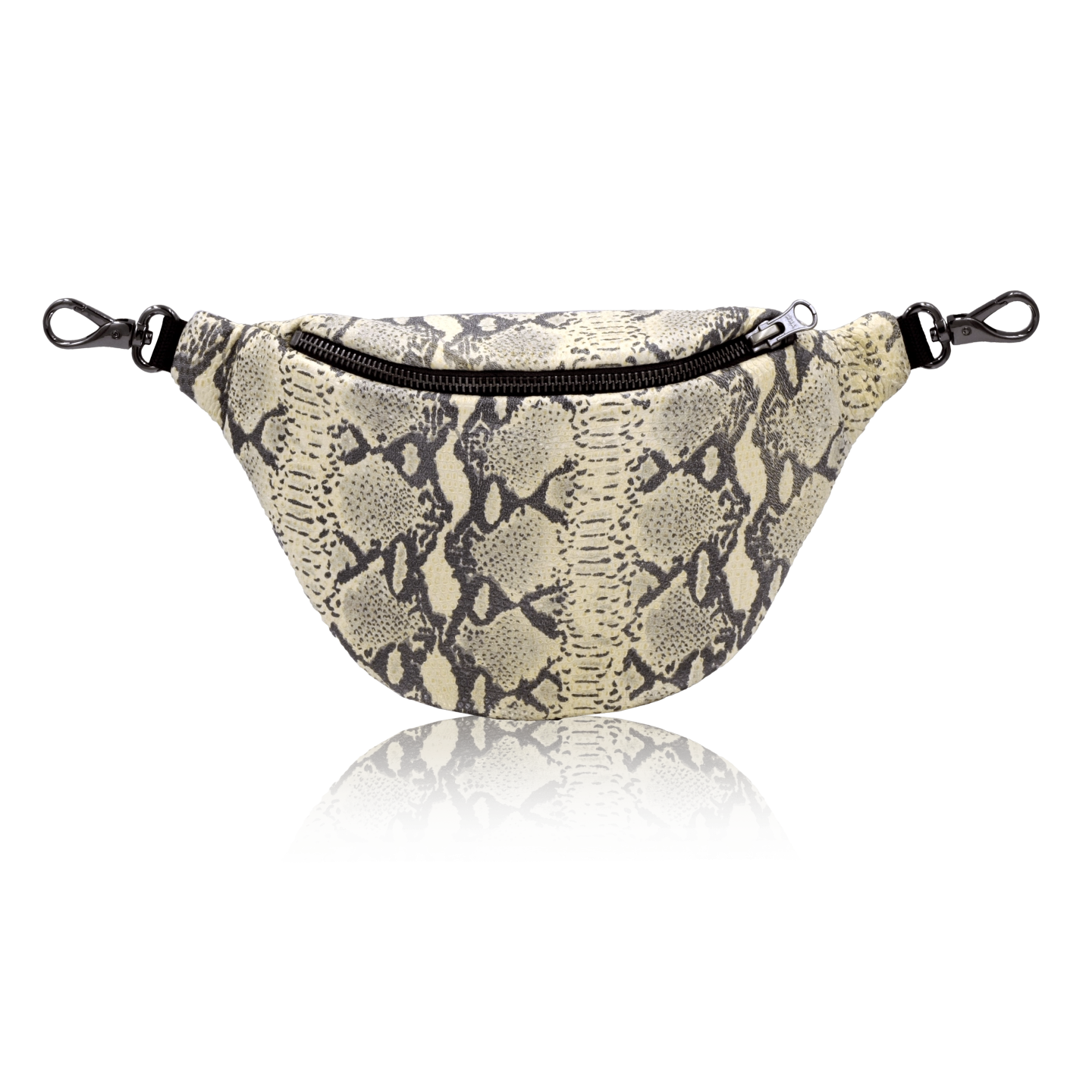 leather python grey a