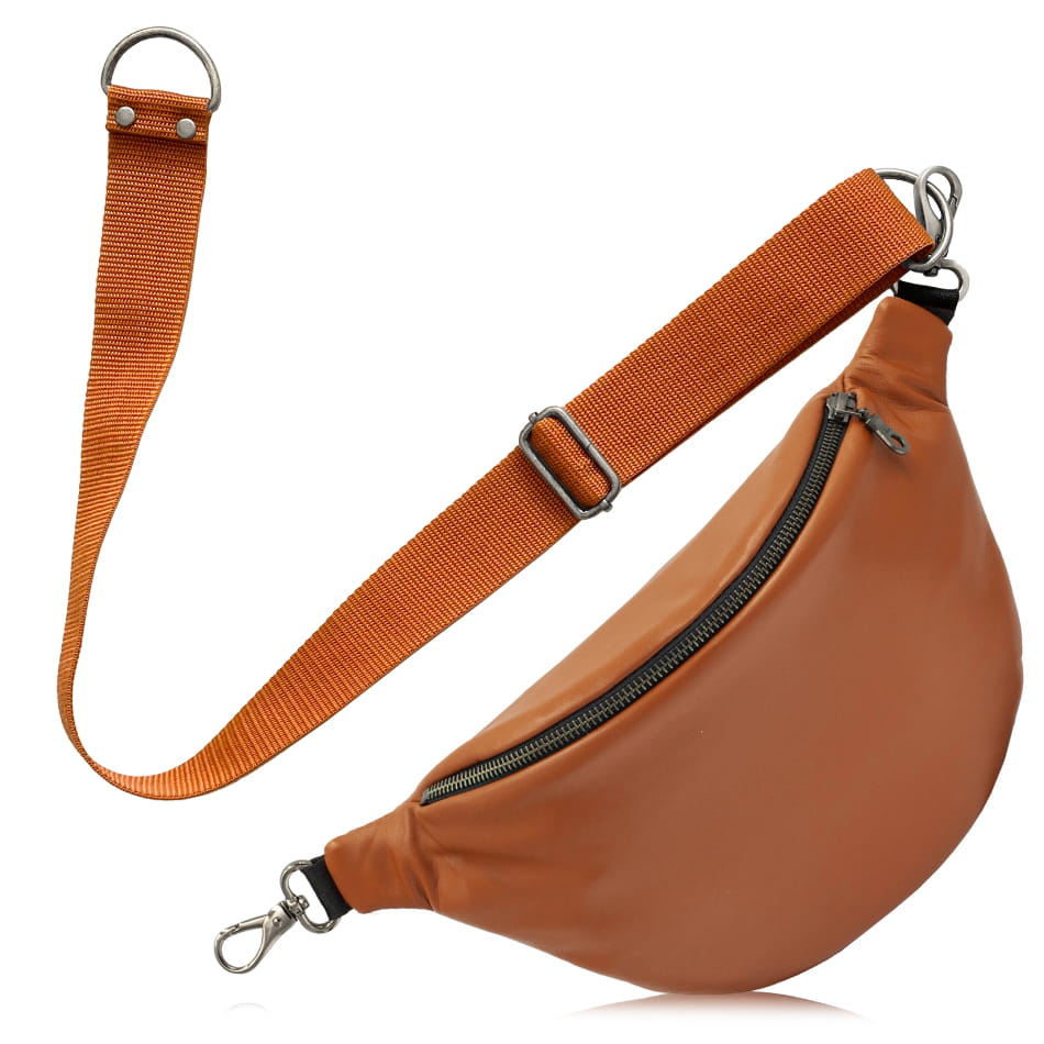 NERKA - Leather Umber Brown pasek rudy.jpg
