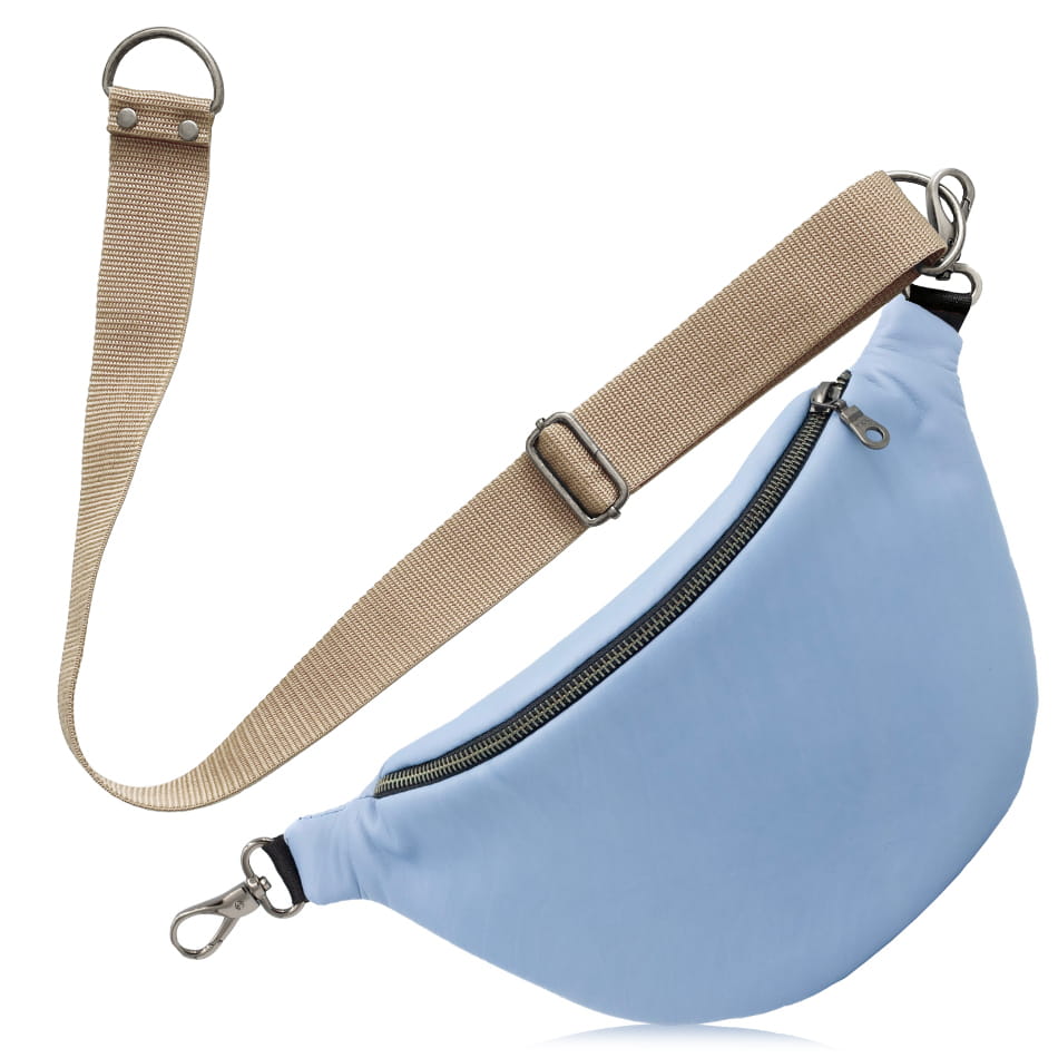 NERKA - Leather Zen Blue pasek beżowy.jpg