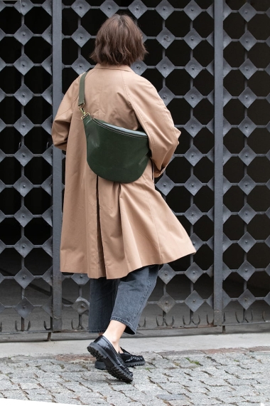 NERKA SKÓRZANA - Kombu Green cubage