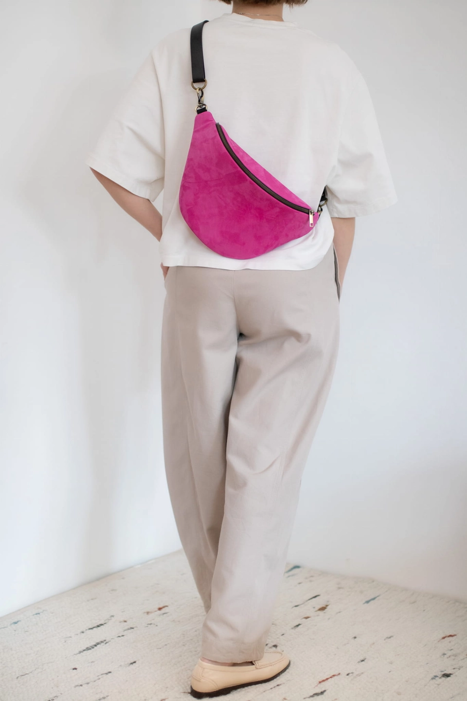 Superpink - nerka maxi noszona na plecach