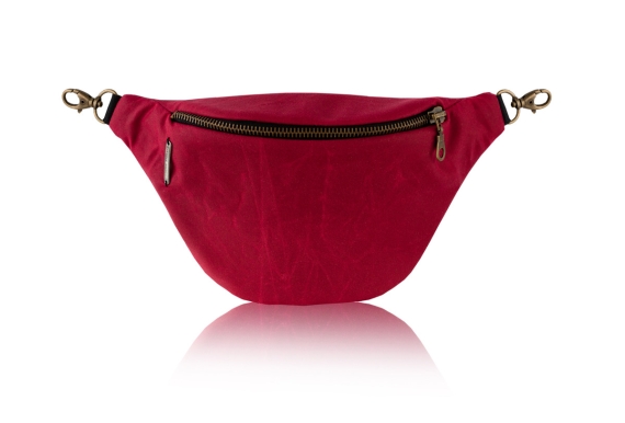 wax red nerka saszetka standard woskowana bawełna
