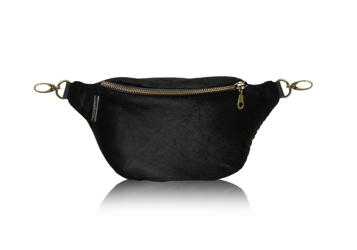 nerka velvet black satin mini