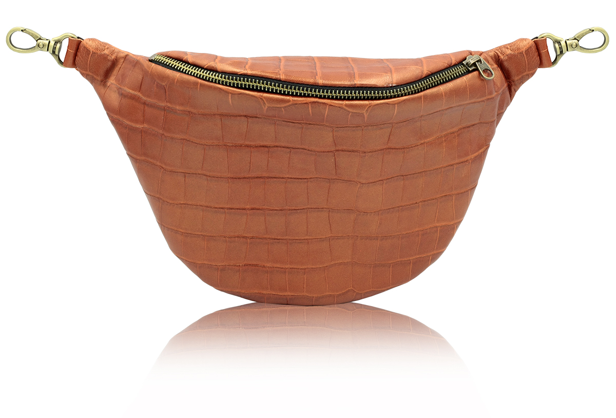 nerka-anacomito-skórzana-croc-brown